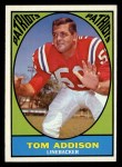 1967 Topps #5 Tom Addison Front Thumbnail