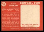 1958 Topps #55 Duane Putnam Back Thumbnail