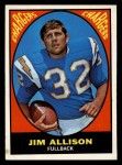 1967 Topps #122 Jim Allison Front Thumbnail