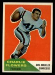 1960 Fleer #102 Charlie Flowers Front Thumbnail