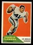 1960 Fleer #102 Charlie Flowers Front Thumbnail