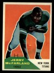1960 Fleer #126 Jerry McFarland Front Thumbnail