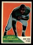 1960 Fleer #126 Jerry McFarland Front Thumbnail