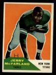 1960 Fleer #126 Jerry McFarland Front Thumbnail