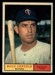 1961 Topps #504 Billy Consolo Front Thumbnail