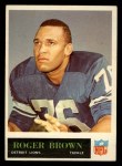 1965 Philadelphia #59 Roger Brown Front Thumbnail
