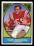 1967 Topps #5 Tom Addison Front Thumbnail