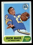 1968 Topps #2 Dick Bass Front Thumbnail