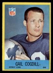 1967 Philadelphia #63 Gail Cogdill Front Thumbnail