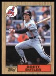 1987 Topps #723 Brett Butler Front Thumbnail