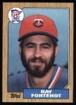 1987 Topps #124 Ray Fontenot Front Thumbnail
