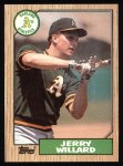 1987 Topps #137 Jerry Willard Front Thumbnail