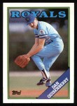 1988 Topps #195 Dan Quisenberry Front Thumbnail