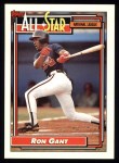 1992 Topps #391 All-Star - Ron Gant Front Thumbnail