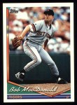 1994 Topps #162 Bob MacDonald Front Thumbnail