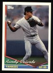 1994 Topps #461 Randy Velarde Front Thumbnail