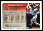 1994 Topps #104 Alex Arias Back Thumbnail