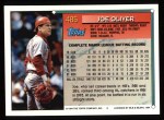 1994 Topps #485 Joe Oliver Back Thumbnail