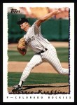 1995 Topps #625 Bruce Ruffin Front Thumbnail