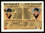 1997 Topps #249 Nick Bierbrodt Back Thumbnail