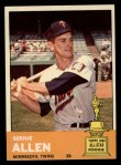 1963 Topps #427 Bernie Allen Front Thumbnail