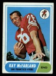 1968 Topps #113 Kay McFarland Front Thumbnail