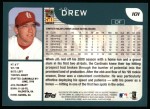 2001 Topps #101 J.D. Drew Back Thumbnail