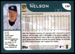 2001 Topps #138 Jeff Nelson Back Thumbnail