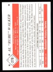 1979 TCMA The 50's #278 Al Walker Back Thumbnail
