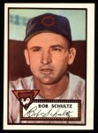 1952 Topps Reprints #401 Bob Schultz Front Thumbnail