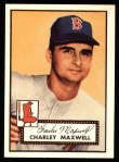 1952 Topps Reprints #180 Charlie Maxwell Front Thumbnail