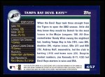 2003 Topps #657 Tampa Bay Devil Rays Team Back Thumbnail