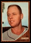 1962 Topps #278 Ken Johnson Front Thumbnail