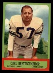 1963 Topps #31 Carl Brettschneider Front Thumbnail