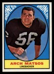 1967 Topps #37 Archie Matsos Front Thumbnail