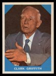 1960 Fleer #15 Clark Griffith Front Thumbnail