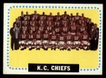 1964 Topps #110 Kansas City Chiefs Front Thumbnail