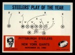 1965 Philadelphia #154 Pittsburgh Steelers - Buddy Parker Front Thumbnail