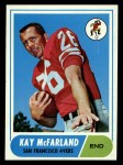 1968 Topps #113 Kay McFarland Front Thumbnail