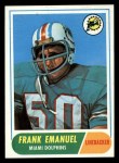 1968 Topps #170 Frank Emanuel Front Thumbnail