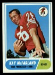 1968 Topps #113 Kay McFarland Front Thumbnail