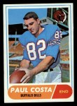 1968 Topps #175 Paul Costa Front Thumbnail