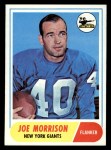 1968 Topps #211 Joe Morrison Front Thumbnail