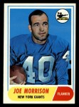 1968 Topps #211 Joe Morrison Front Thumbnail