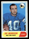 1968 Topps #211 Joe Morrison Front Thumbnail