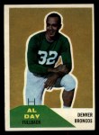 1960 Fleer #106 Al Day Front Thumbnail