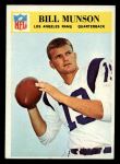 1966 Philadelphia #101 Bill Munson Front Thumbnail