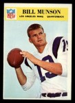 1966 Philadelphia #101 Bill Munson Front Thumbnail