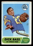 1968 Topps #2 Dick Bass Front Thumbnail