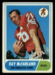 1968 Topps #113 Kay McFarland Front Thumbnail